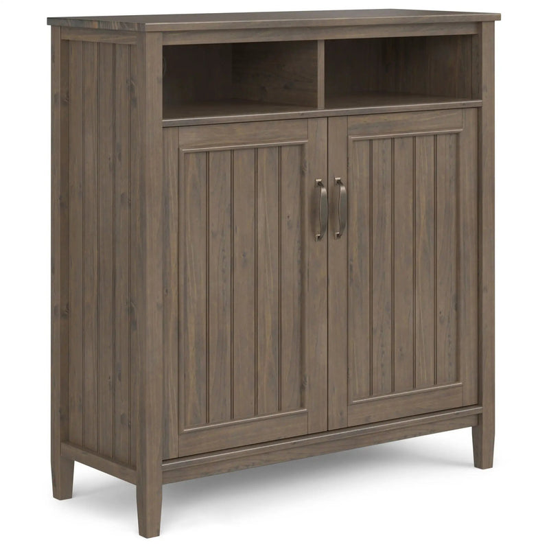 Lev - Medium Storage Cabinet - Smoky Brown by Unique Piece Furniture