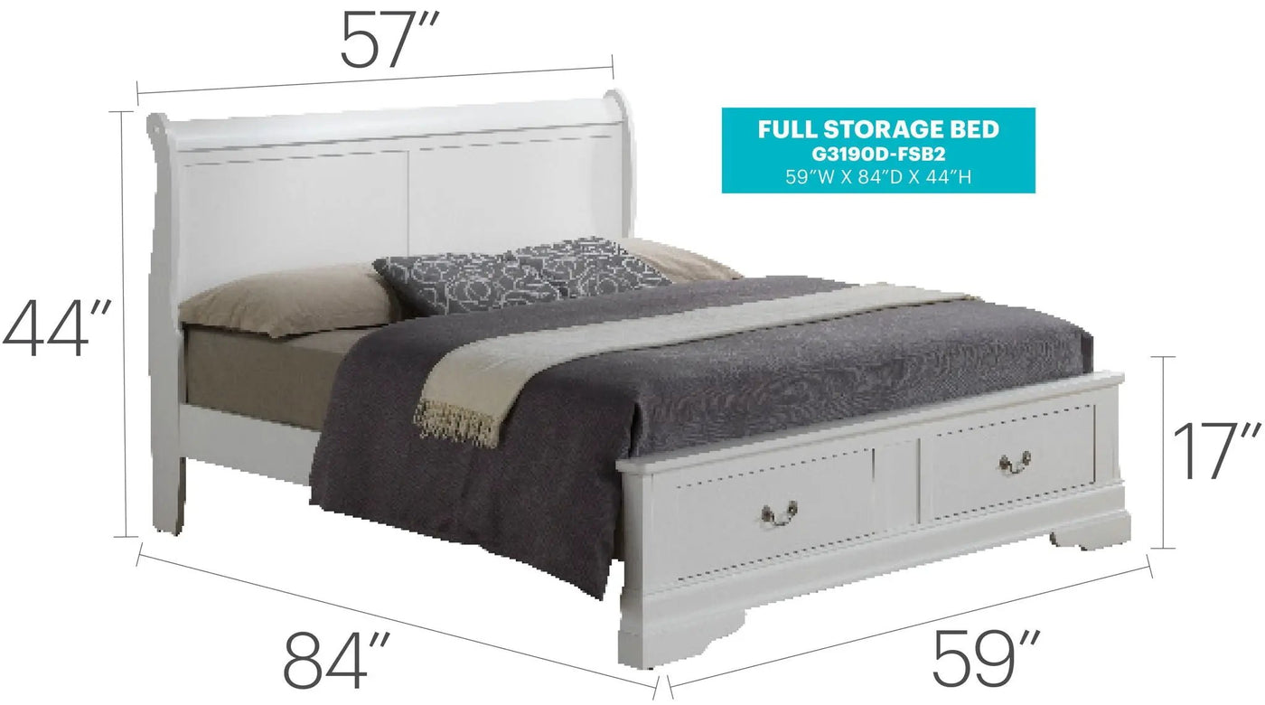 Upholstered Panel Sleigh Bed Design by HouseOfZazla