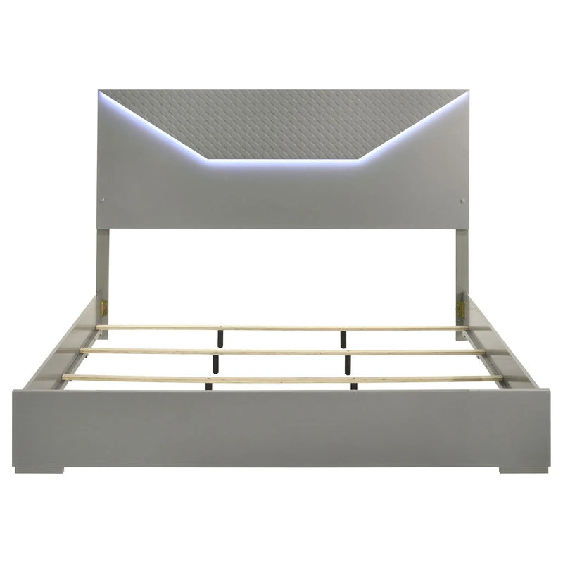 Pierce - Panel Bed LED Headboard