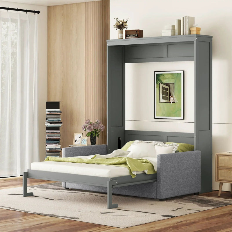 Murphy Wall Bed With Cushion by HouseOfZazla