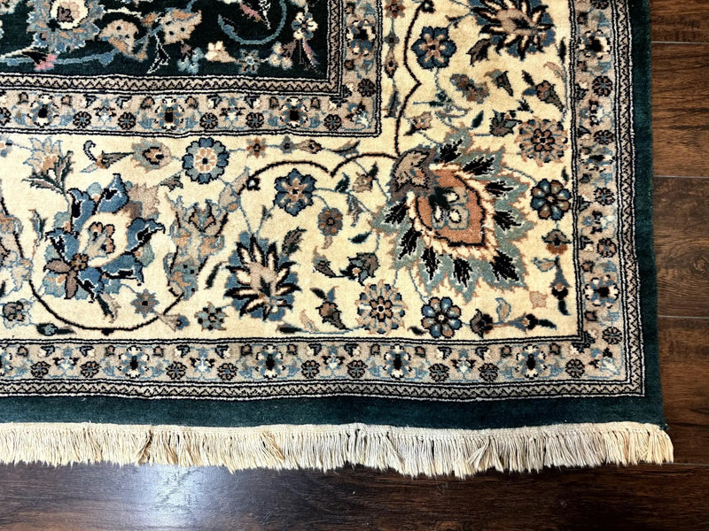 Pak Persian Rug 9x12, Dark Green, Floral Allover by Jewel Rugs