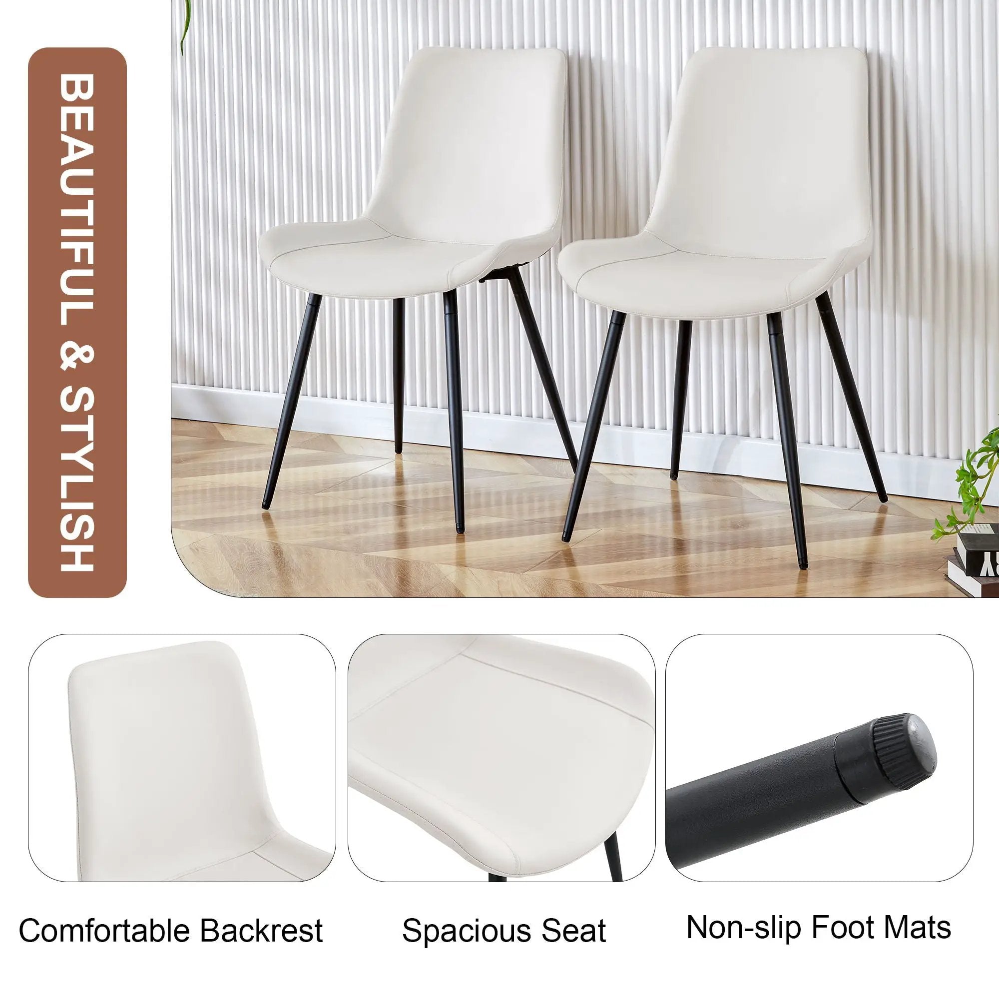 Modern Medieval Style Restaurant Cushioned Chairs With Suede Backrests