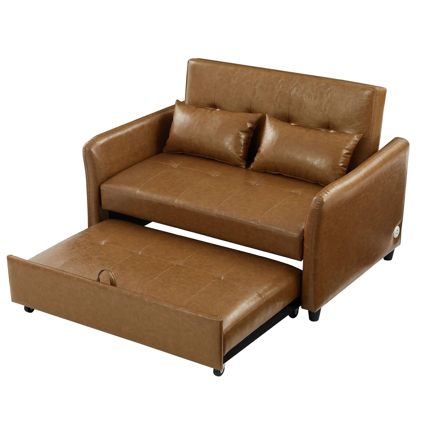 Convertible Sleeper Sofa Bed With 3 USB Ports by HouseOfZazla