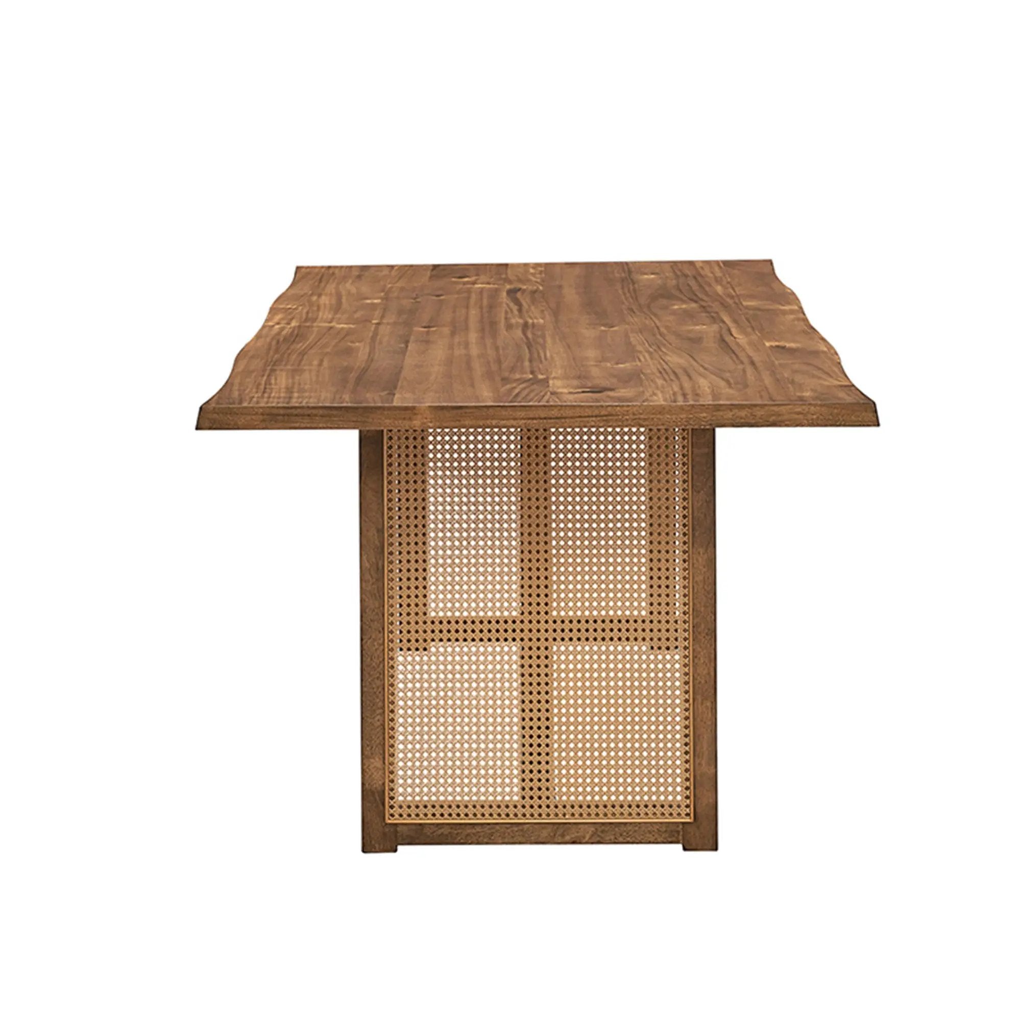 86.61 Inch Oversize Rectangular Waves Dining Table by HouseOfZazla