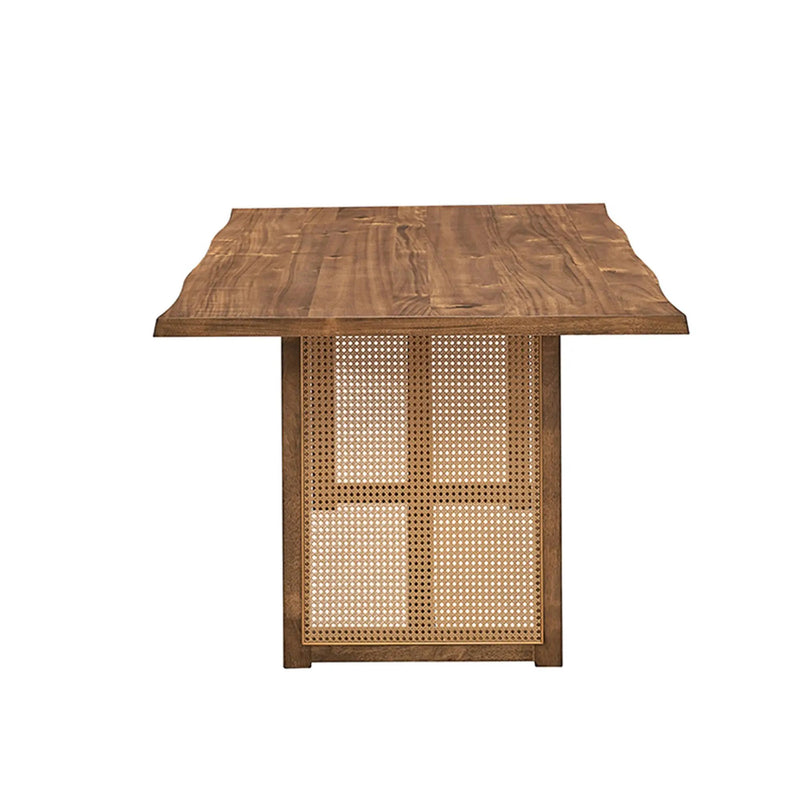 86.61 Inch Oversize Rectangular Waves Dining Table by HouseOfZazla