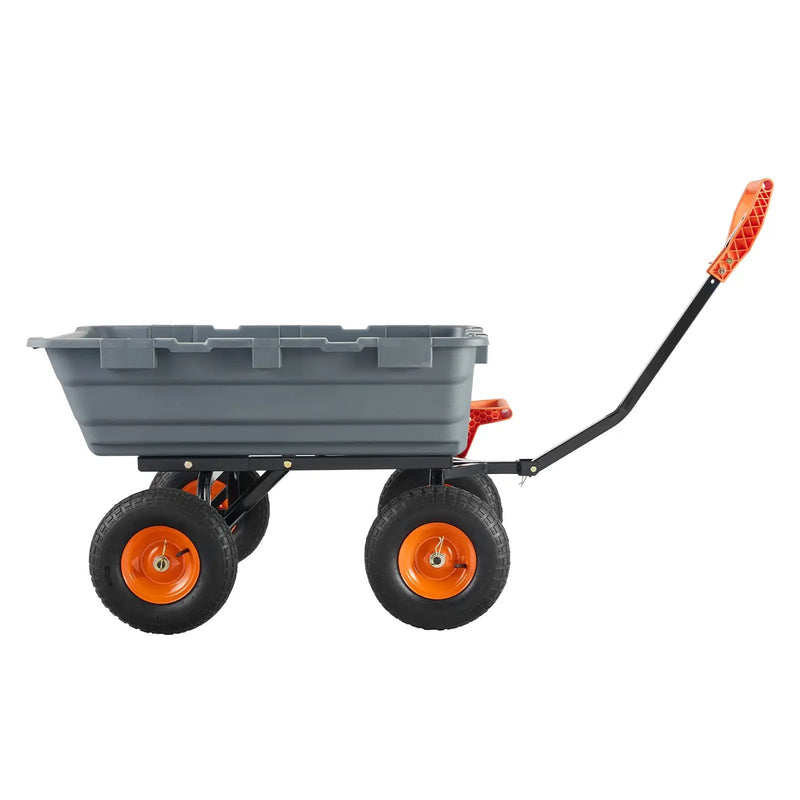 Dump Cart with Poly Body and Steel Frame by HouseOfZazla