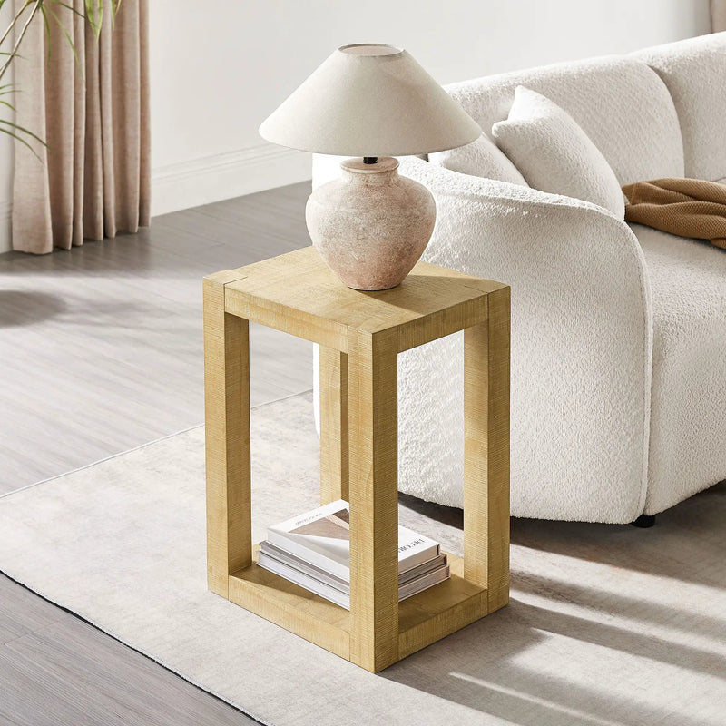 14 Inch Rectangular MDF Coffee Table by HouseOfZazla