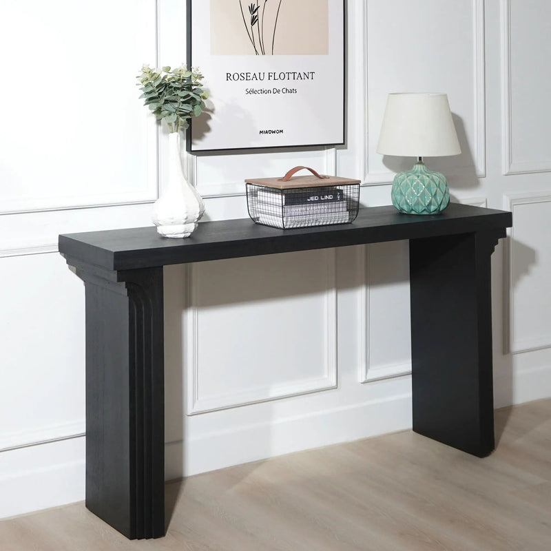Console Table With Decorative Molding by Unique Piece Furniture