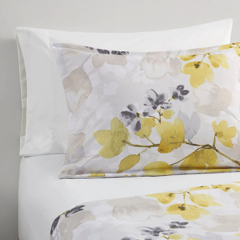 Comforter Set with Bed Sheets Yellow Full by HouseOfZazla