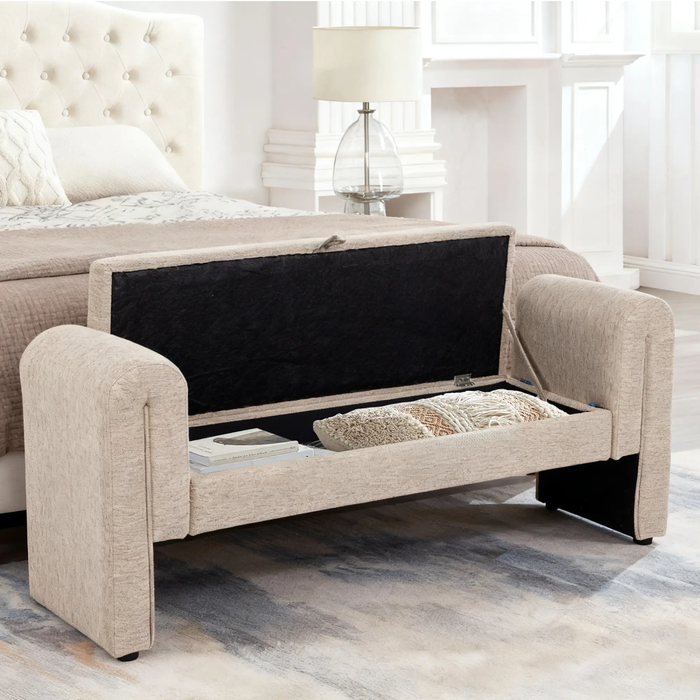 60-Inch Storage Bench by HouseOfZazla