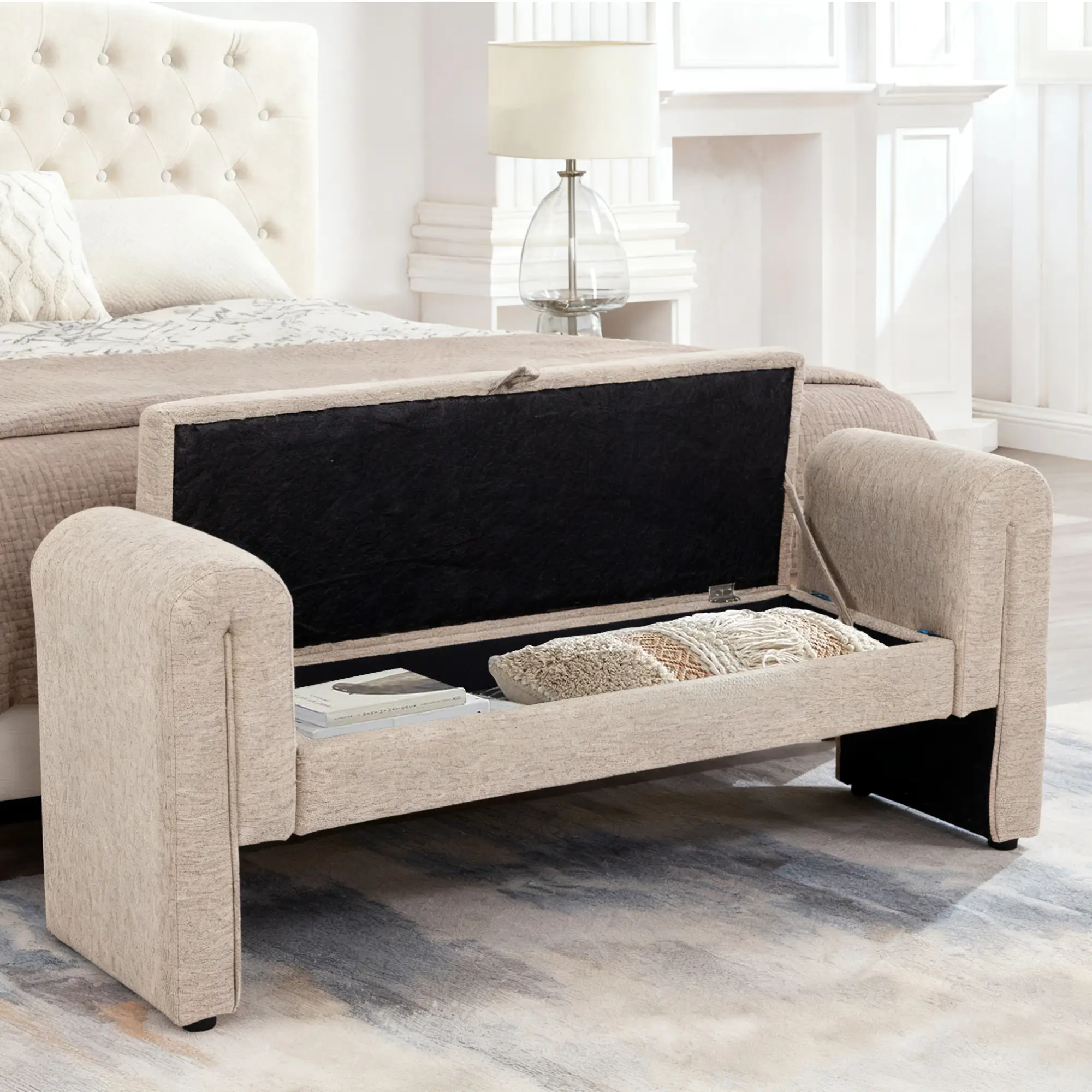 60-Inch Storage Bench by HouseOfZazla