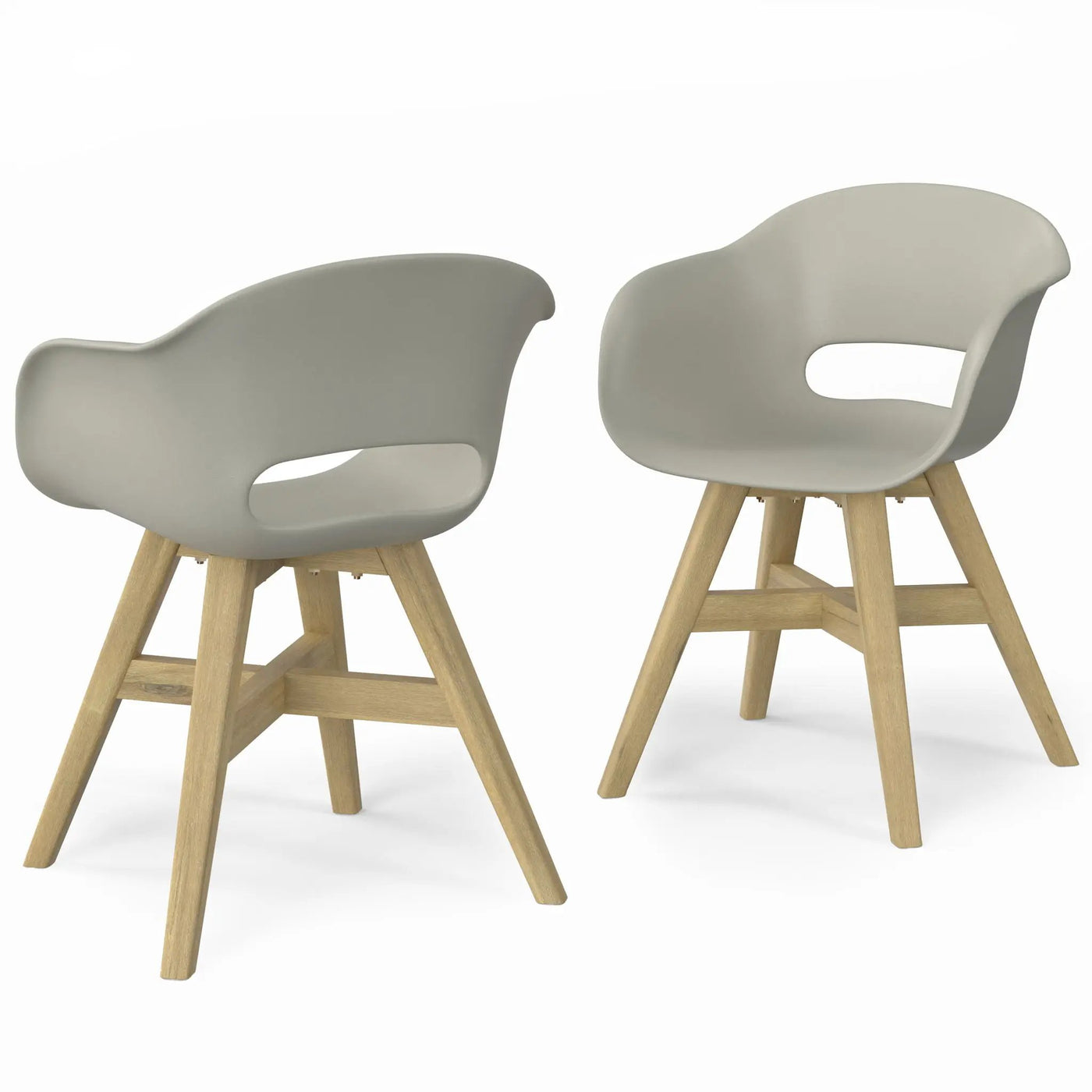 Kona - Outdoor Dining Chair In Plastic (Set of 2) by Unique Piece Furniture