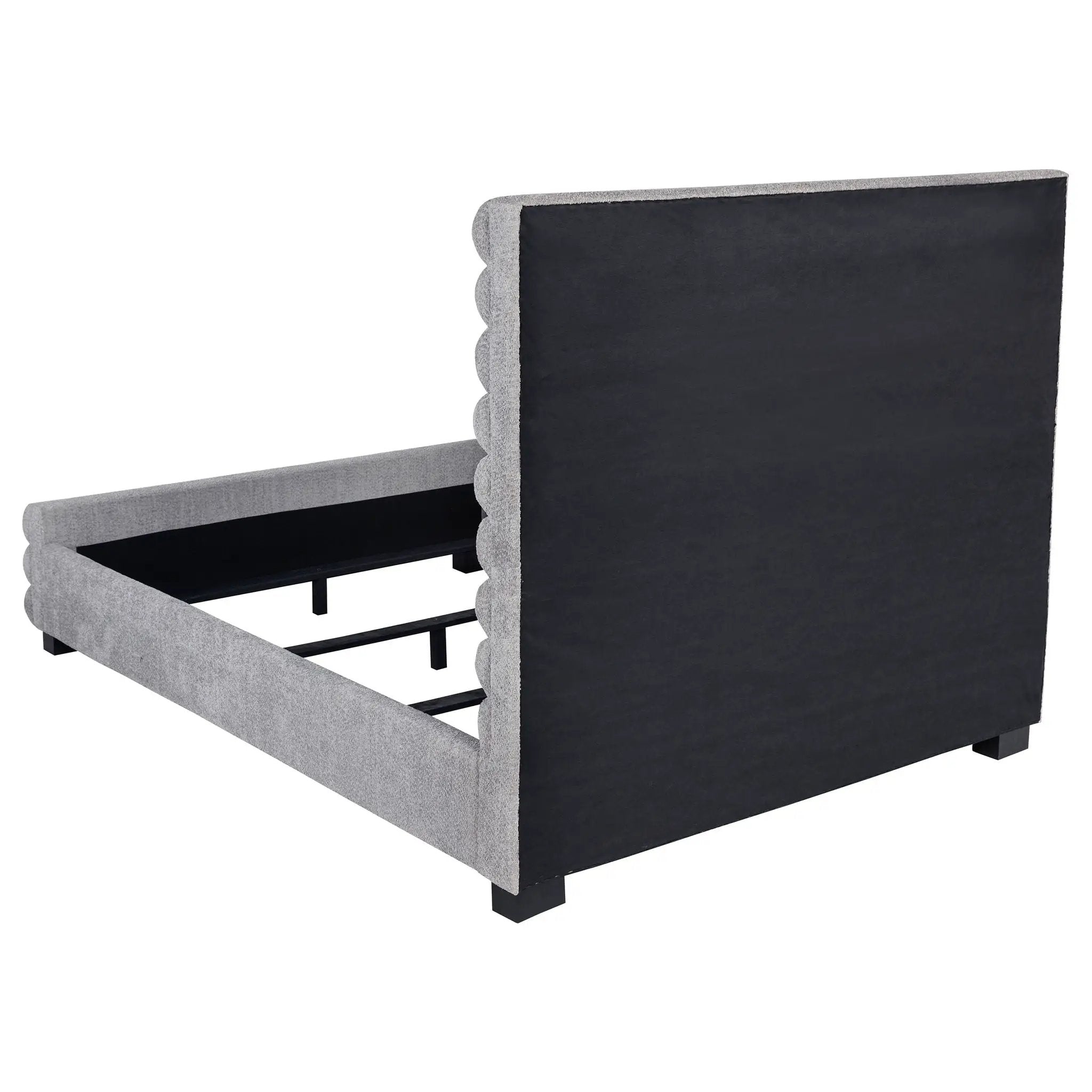 Patricia 58-inch Boucle Upholstered Queen Bed Grey by Unique Piece Furniture