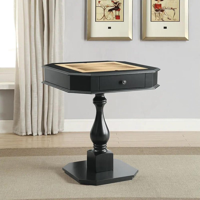 Bishop - Wood Game Table - Black by Unique Piece Furniture