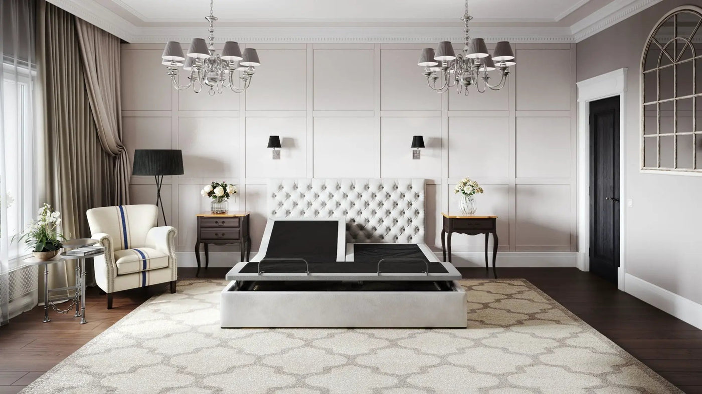 Btx5 - Flex Head Adjustable Bed Base With Head And Foot Position Adjustment by HouseOfZazla