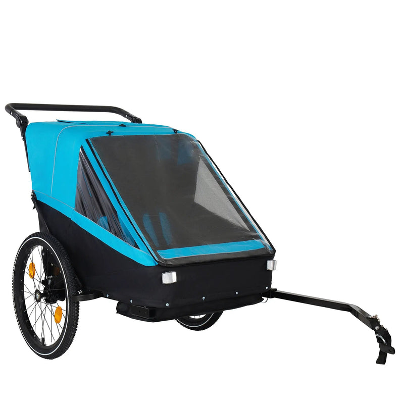 2 In 1 Kids Bike Trailer And Stroller by HouseOfZazla