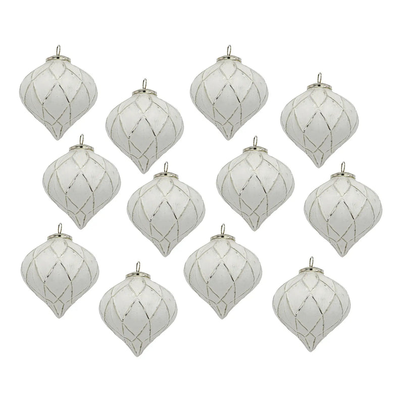 Christmas Ball Ornaments, Decorative Hanging Ball Christmas Tree Ornaments by HouseOfZazla