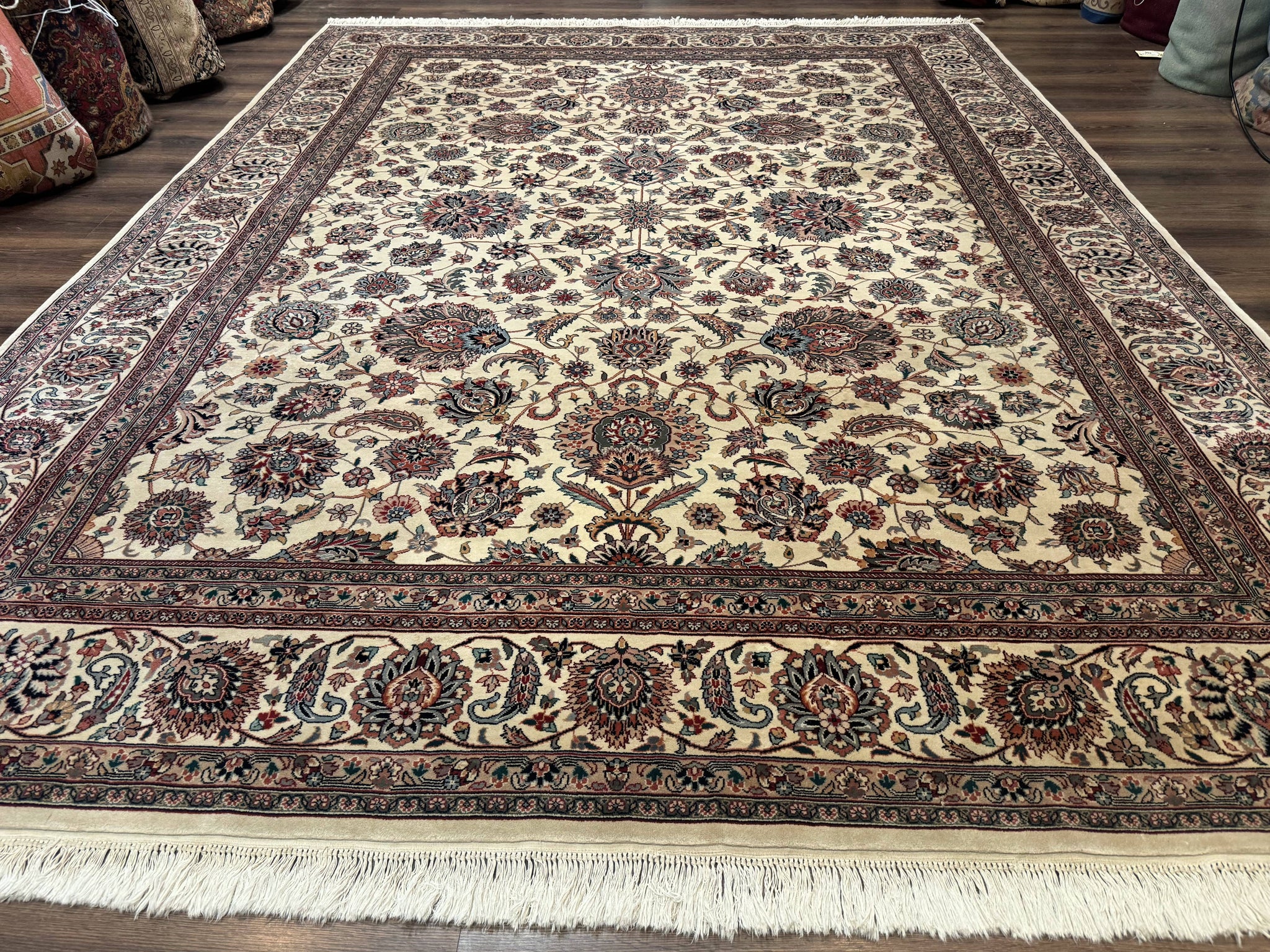 Pak Persian Rug 9x12, Allover Pattern, Fine Handmade Oriental Carpet by Jewel Rugs