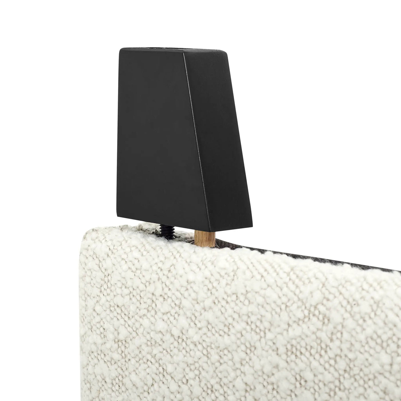 Platform Bed & Upholstered Headboard by HouseOfZazla