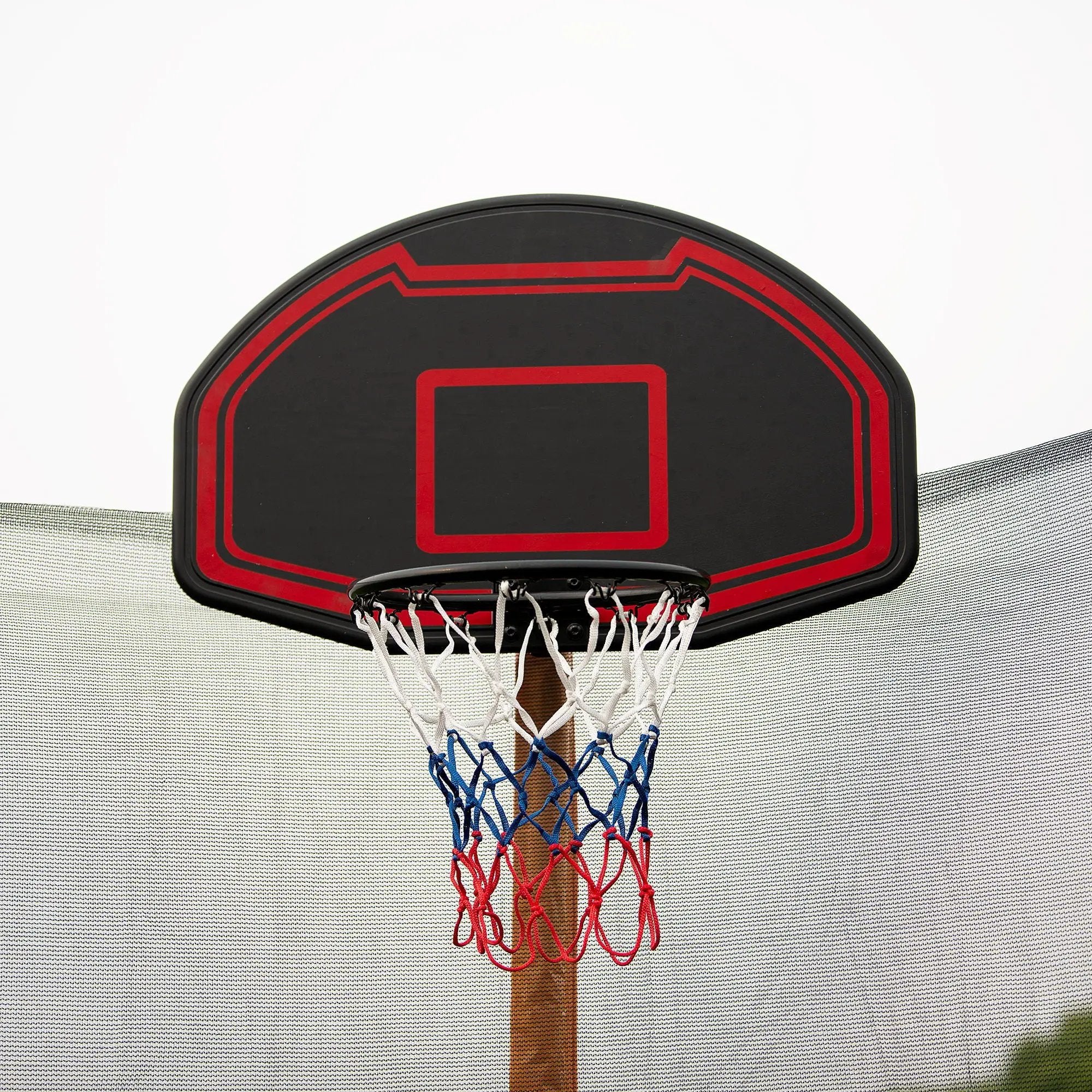 16Ft Trampoline With Basketball Hoop Pump And Ladder (Inner Safety Enclosure) With Soccer Goal by HouseOfZazla