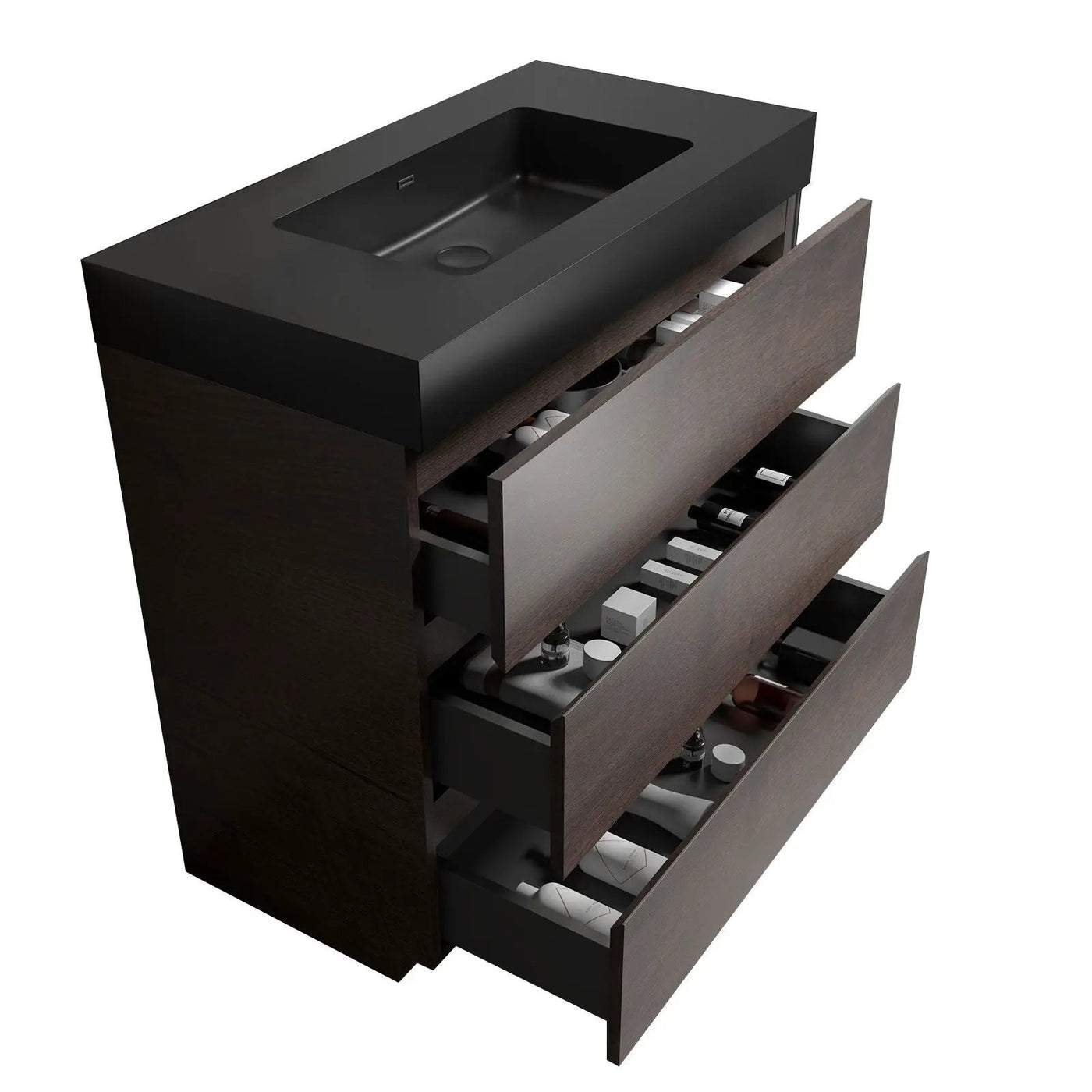 Alice - Bathroom Vanity With Large Storage, Freestanding by Unique Piece Furniture
