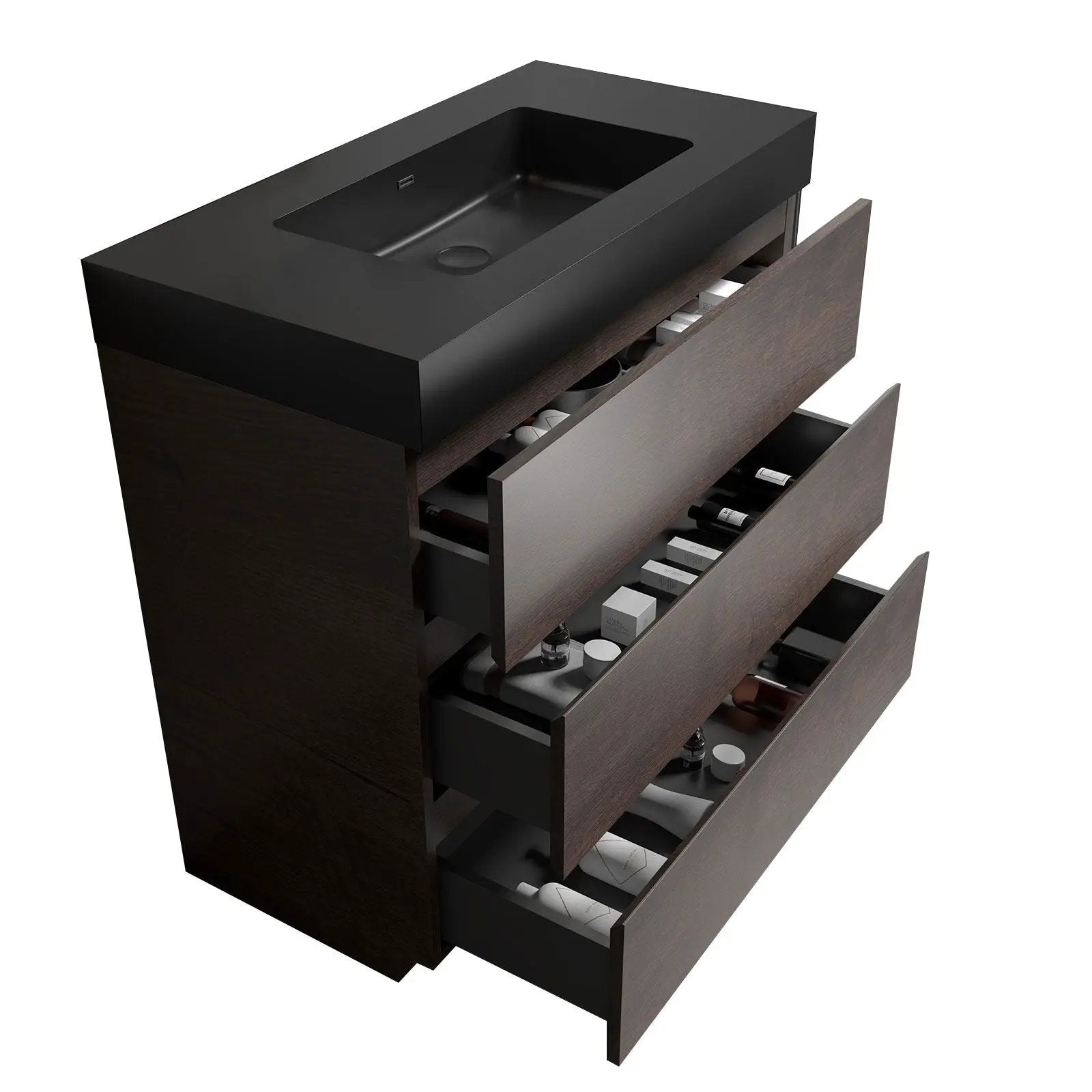 Alice - Bathroom Vanity With Large Storage, Freestanding by Unique Piece Furniture