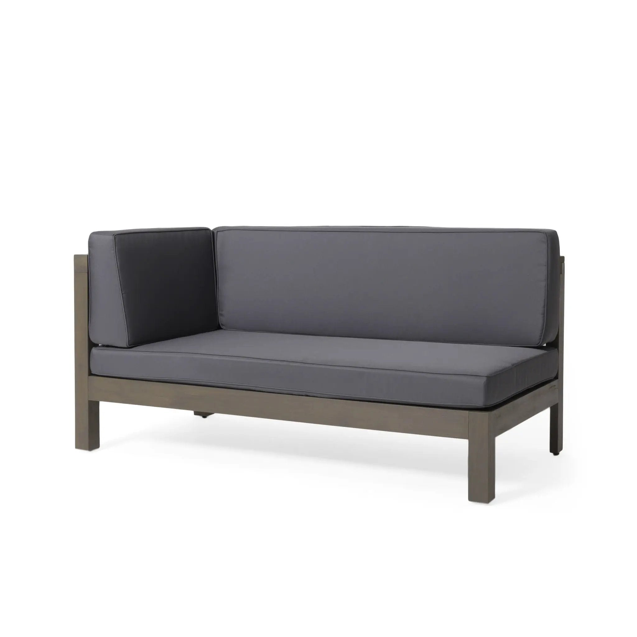 Brava - X Back Corner Bench by HouseOfZazla
