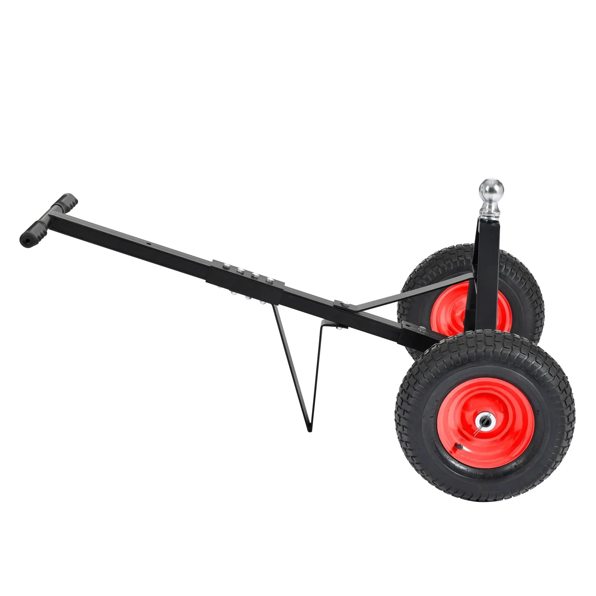 Heavy Duty Trailer Dolly With 2" Ball 1000 Lb Capacity For Easy Mobility - Black by HouseOfZazla