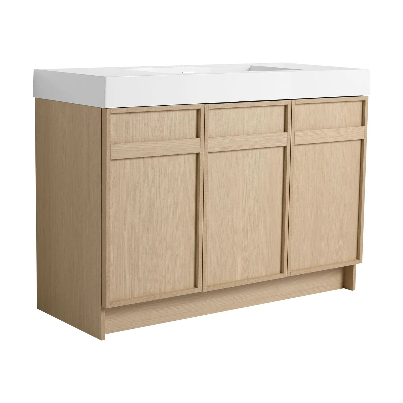 Freestanding Bathroom Vanity With Resin Sink & Soft Close Cabinet Doors by HouseOfZazla