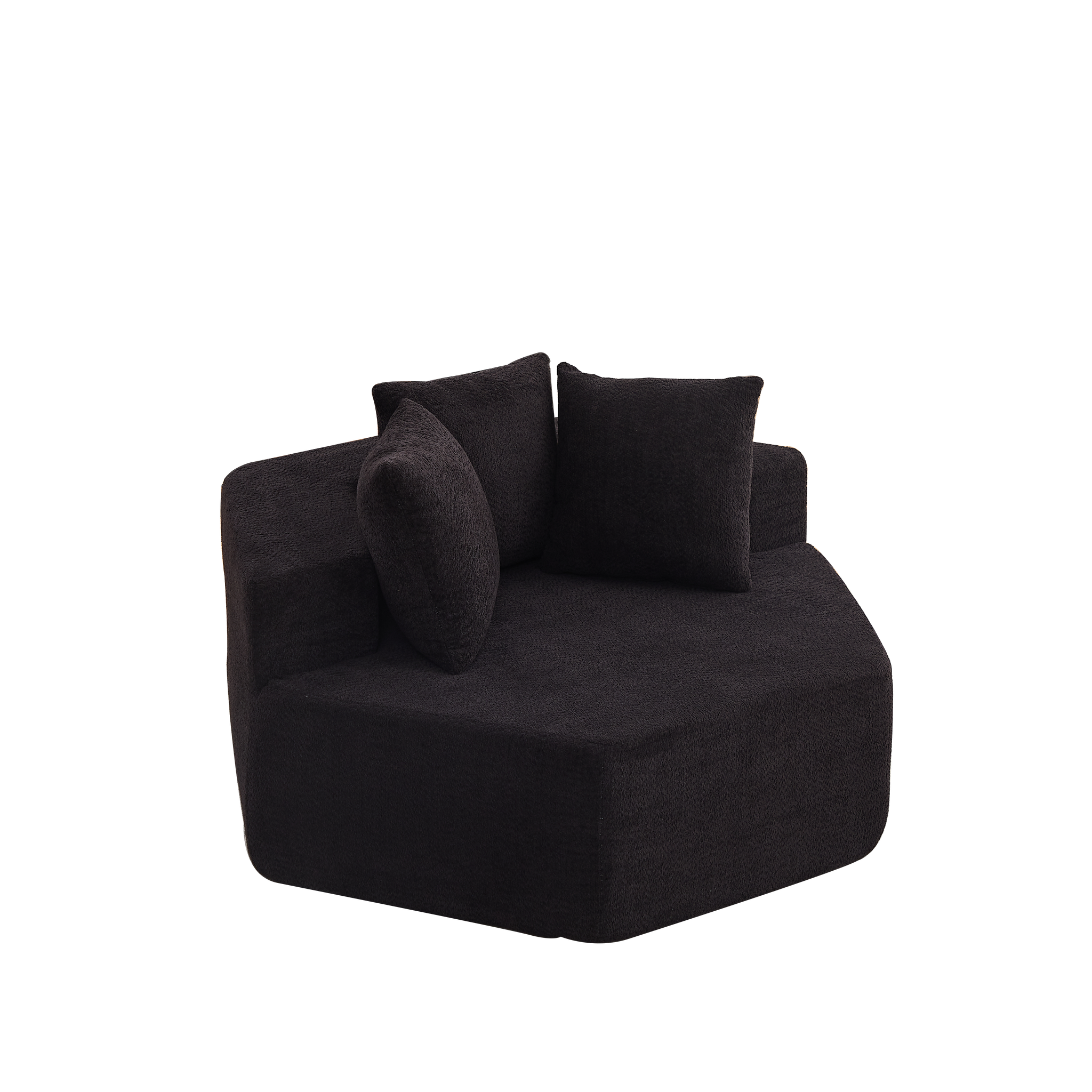 54-inch Modern-style Hexagonal Single Lounge Chair by HouseOfZazla