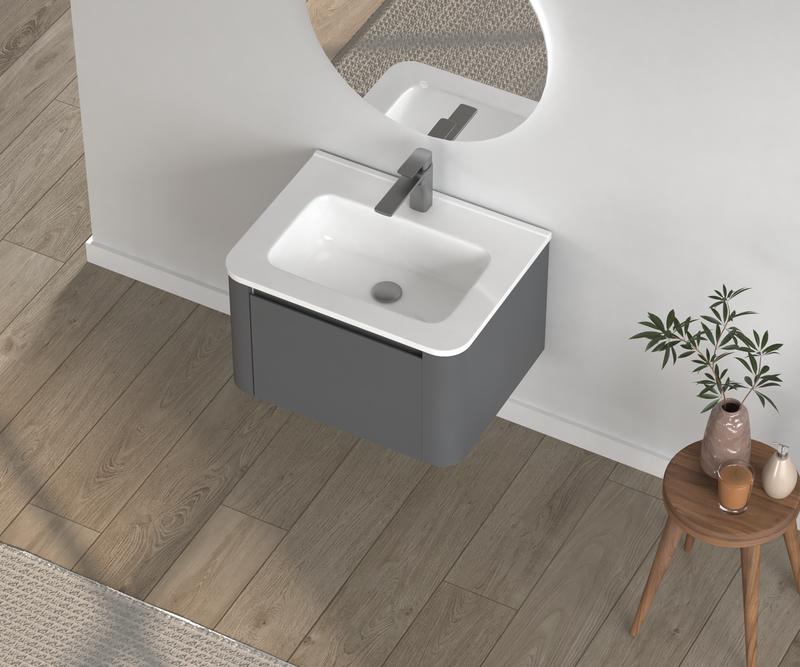 24" Wall-Mounted Bathroom Vanity by HouseOfZazla