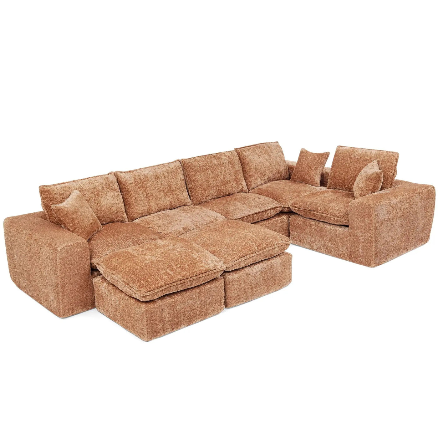 Sectional Sofa With Moveable Ottoman by HouseOfZazla