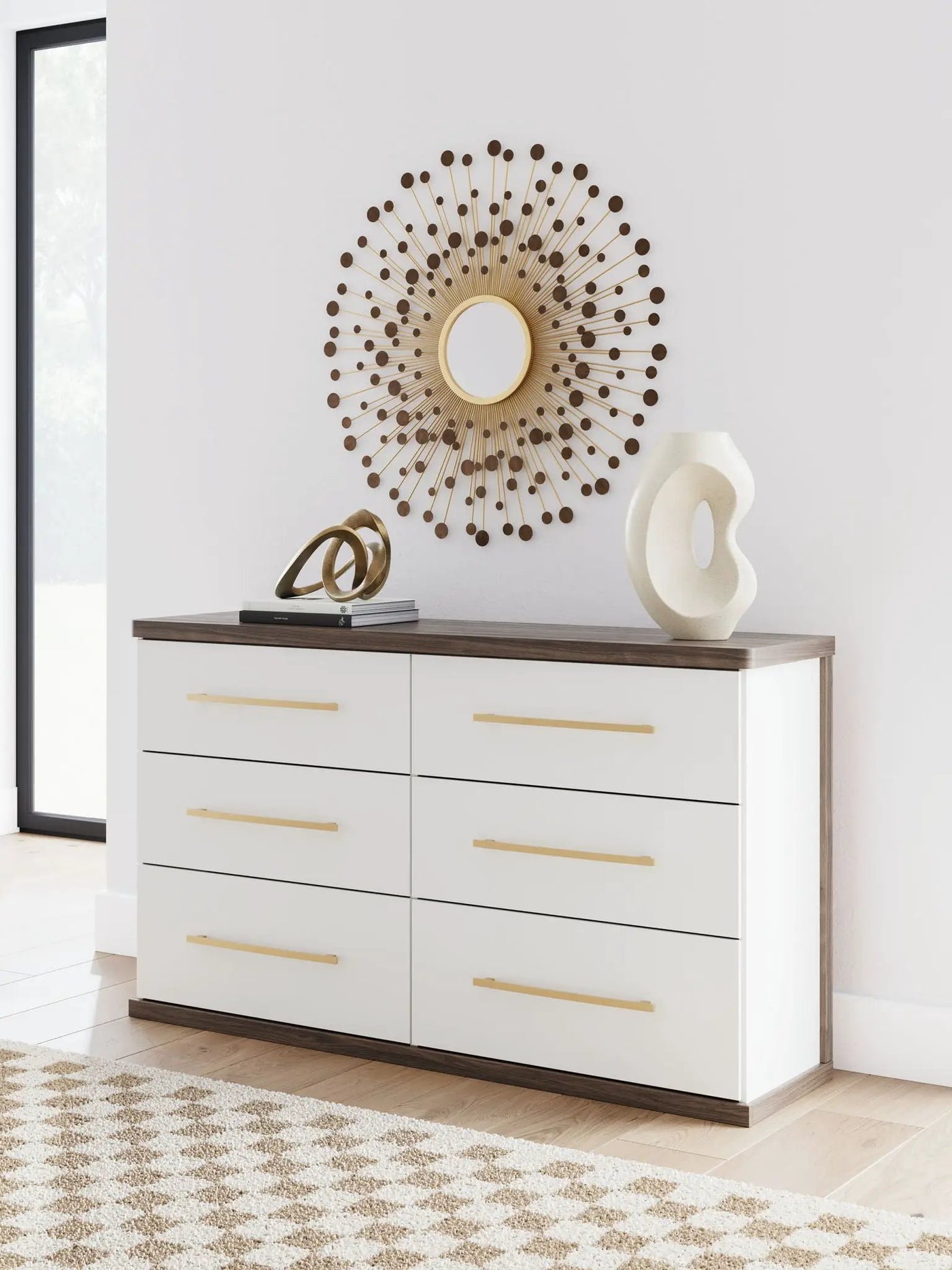 Kendanport - Six Drawer Dresser by Unique Piece Furniture