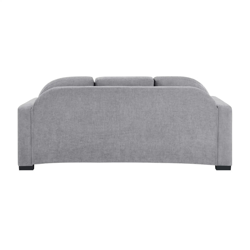 Modern 3 Seater Sofa With Curved Backrest by HouseOfZazla