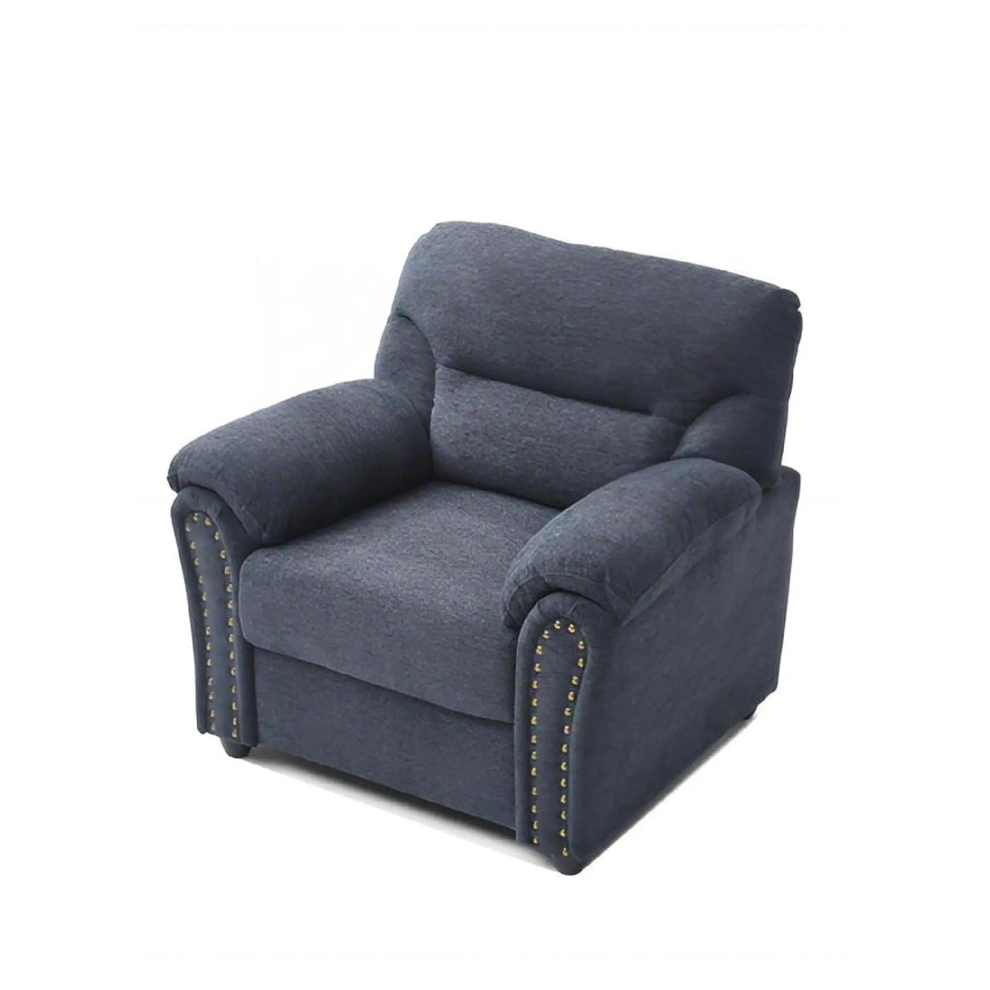 Hamilton - Chair With Hand Applied Nailhead Trim And Pillow Top Arm Cushions by Unique Piece Furniture