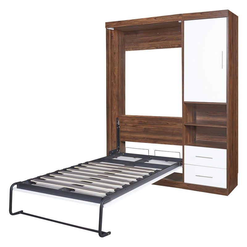 Murphy Wall Bed With Cabinet by HouseOfZazla