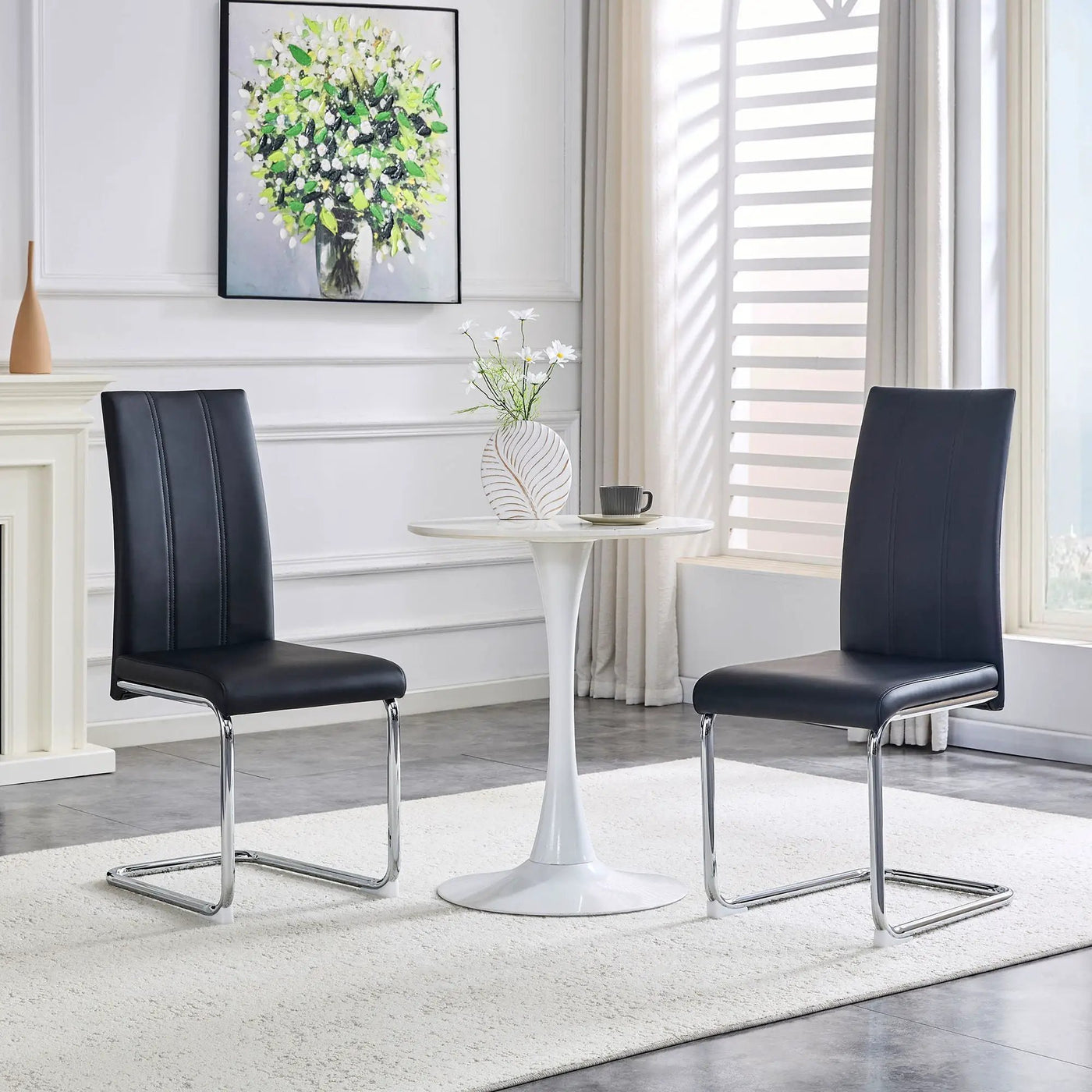 Modern Upholstered Dining Chairs For Dining Room by Unique Piece Furniture