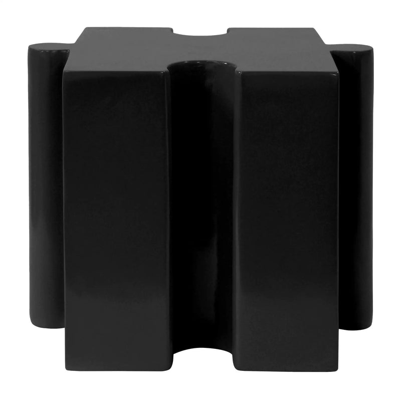 3-Piece Artistic Puzzle Table Set, Modular MGO Side Tables by HouseOfZazla