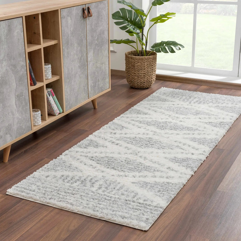 Trunding Plush Area Rug in Gray by Boutique Rugs