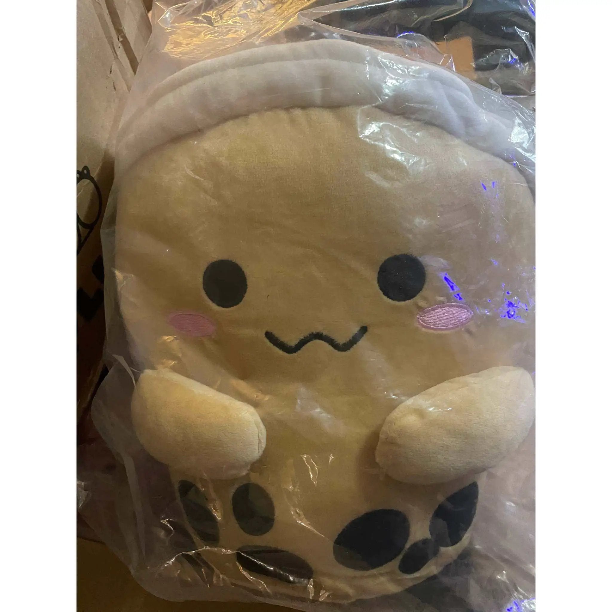 ABC Boba Tea Plush Orignial Cute Stuffed Animal Toy for Wallet, Backpack or Purse 5" by Selzalot