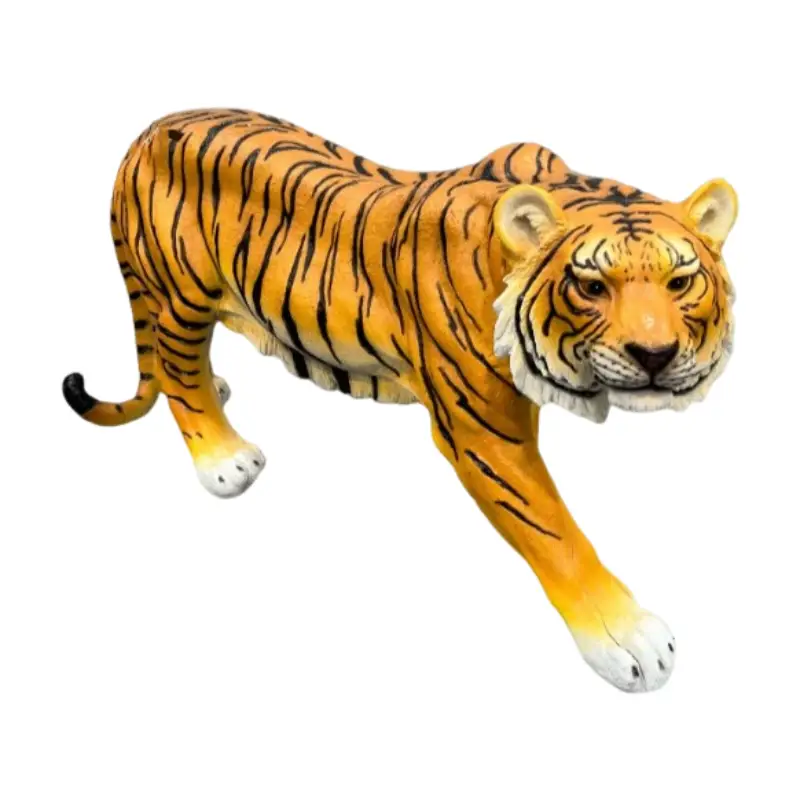 Simulated Tiger Resin Garden Statue by HouseOfZazla