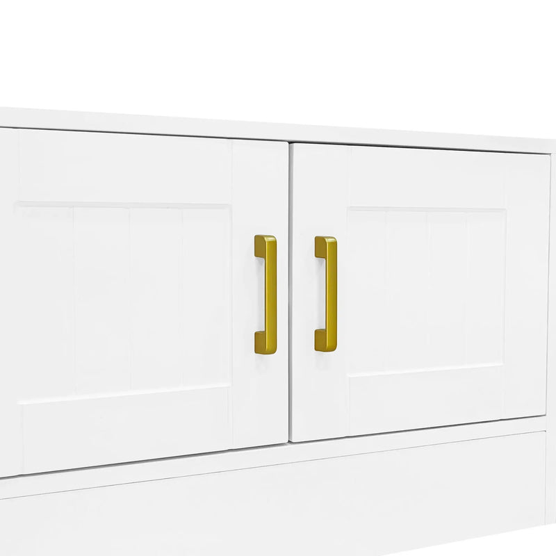 Wall Unit Entertainment Center With Bookshelves For TVs Up to 80" by HouseOfZazla
