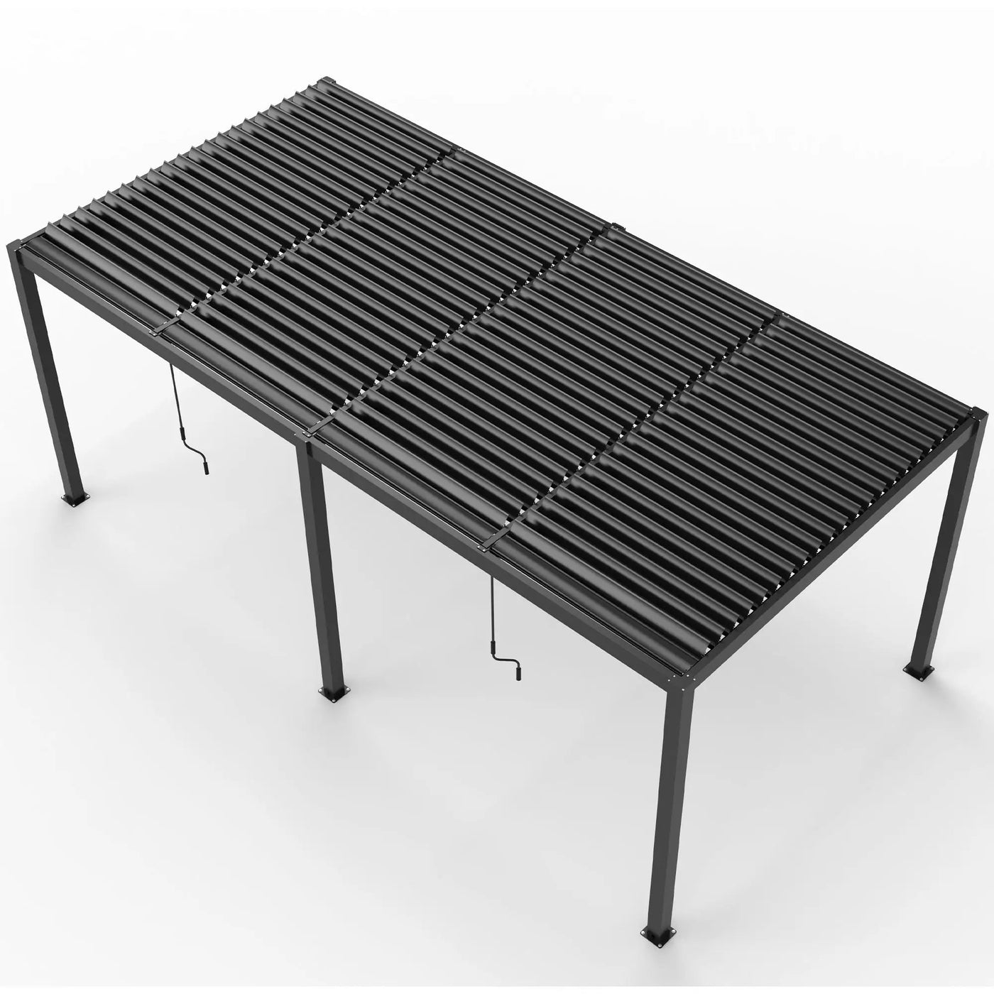 Louver Pergola Aluminium Frame & Louvers by HouseOfZazla