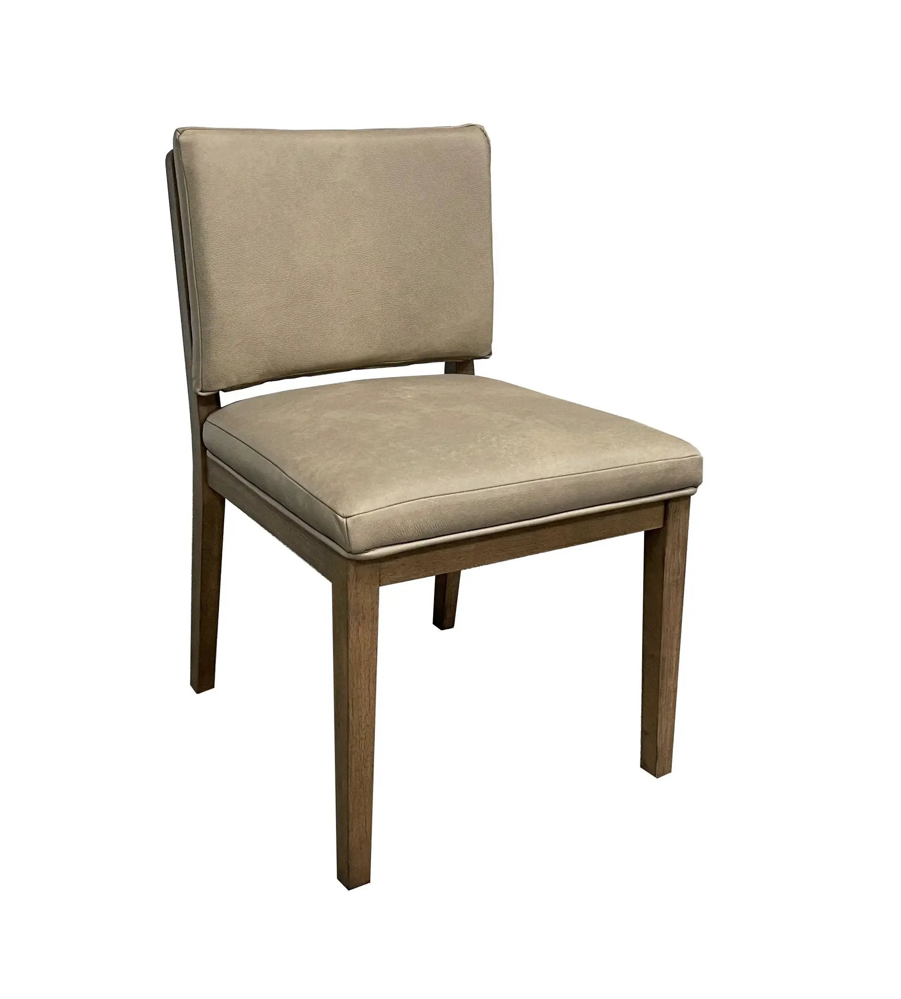 Soft Back Chair (Set of 2) - Light Brown by Unique Piece Furniture