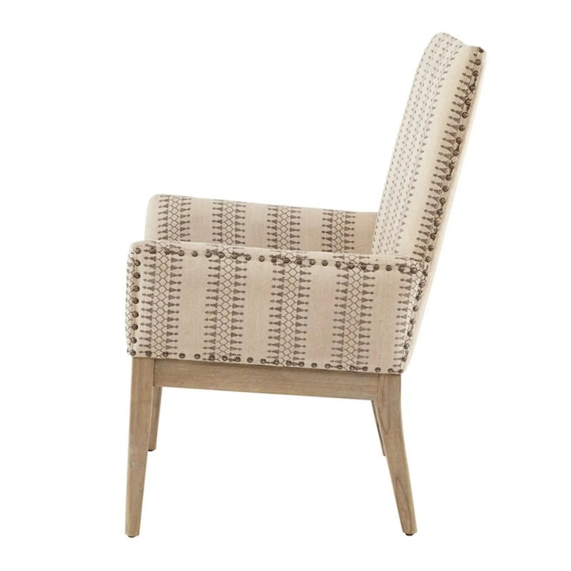Rika - High Back Dining Armchair (Set of 2) - Natural by HouseOfZazla