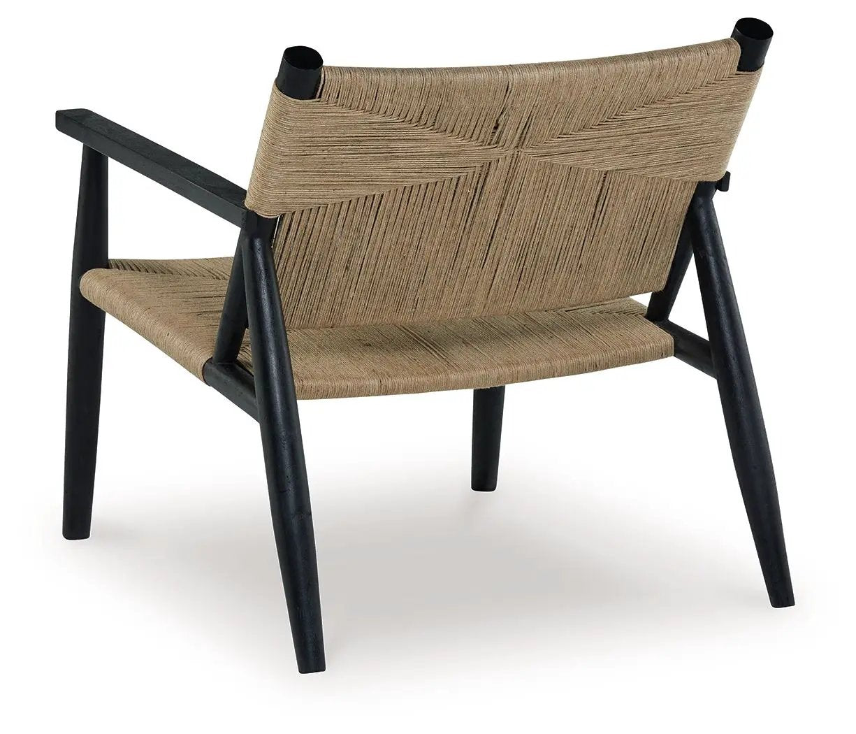 Halfmore - Accent Chair - Black / Natural by Unique Piece Furniture
