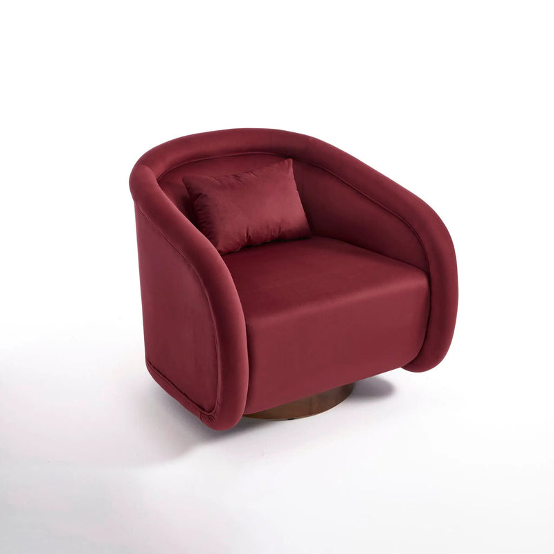 Swivel Accent Chair With 360 Degree Rotating by HouseOfZazla