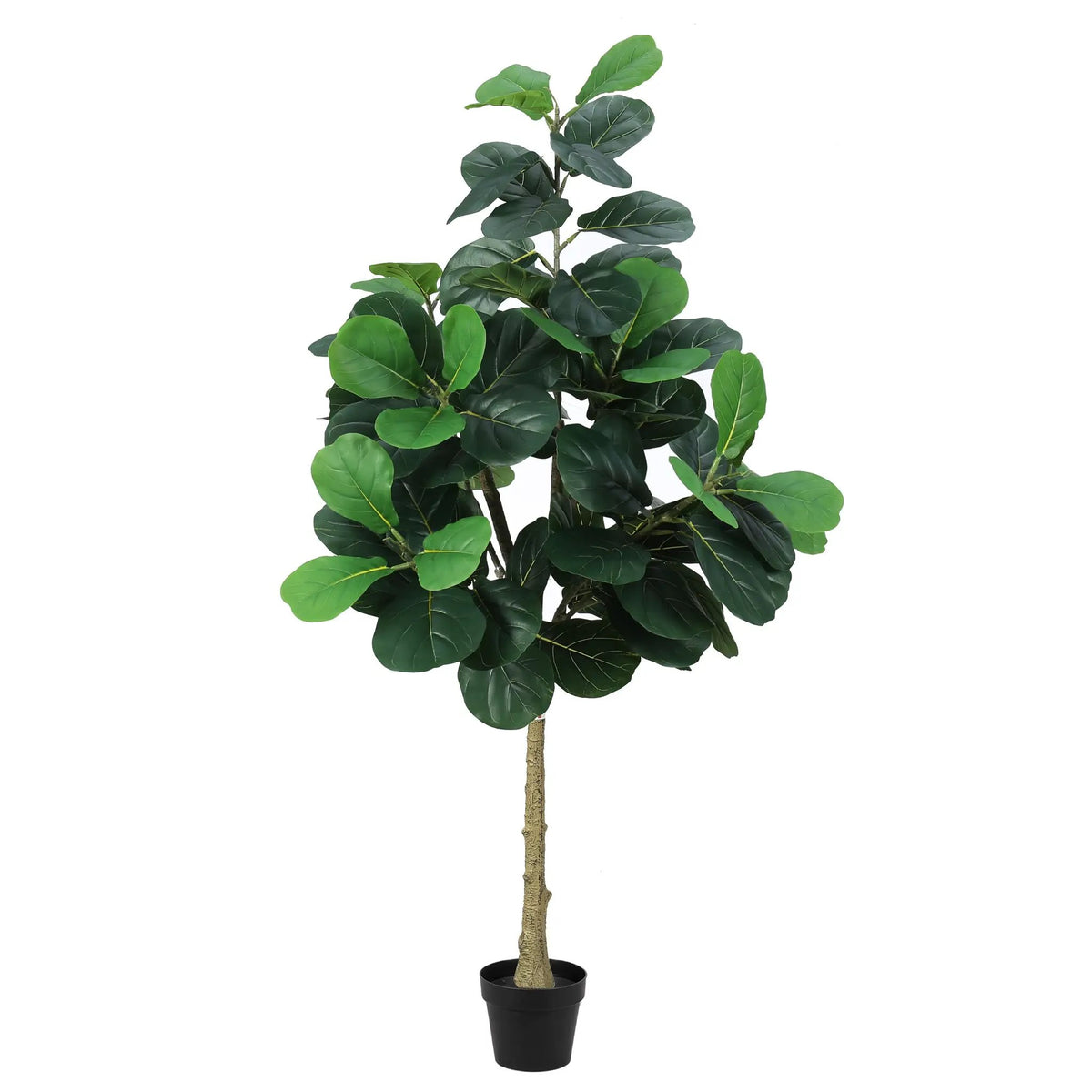 Artificial Fiddle Leaf Fig Tree 5.5FT with Planter by HouseOfZazla