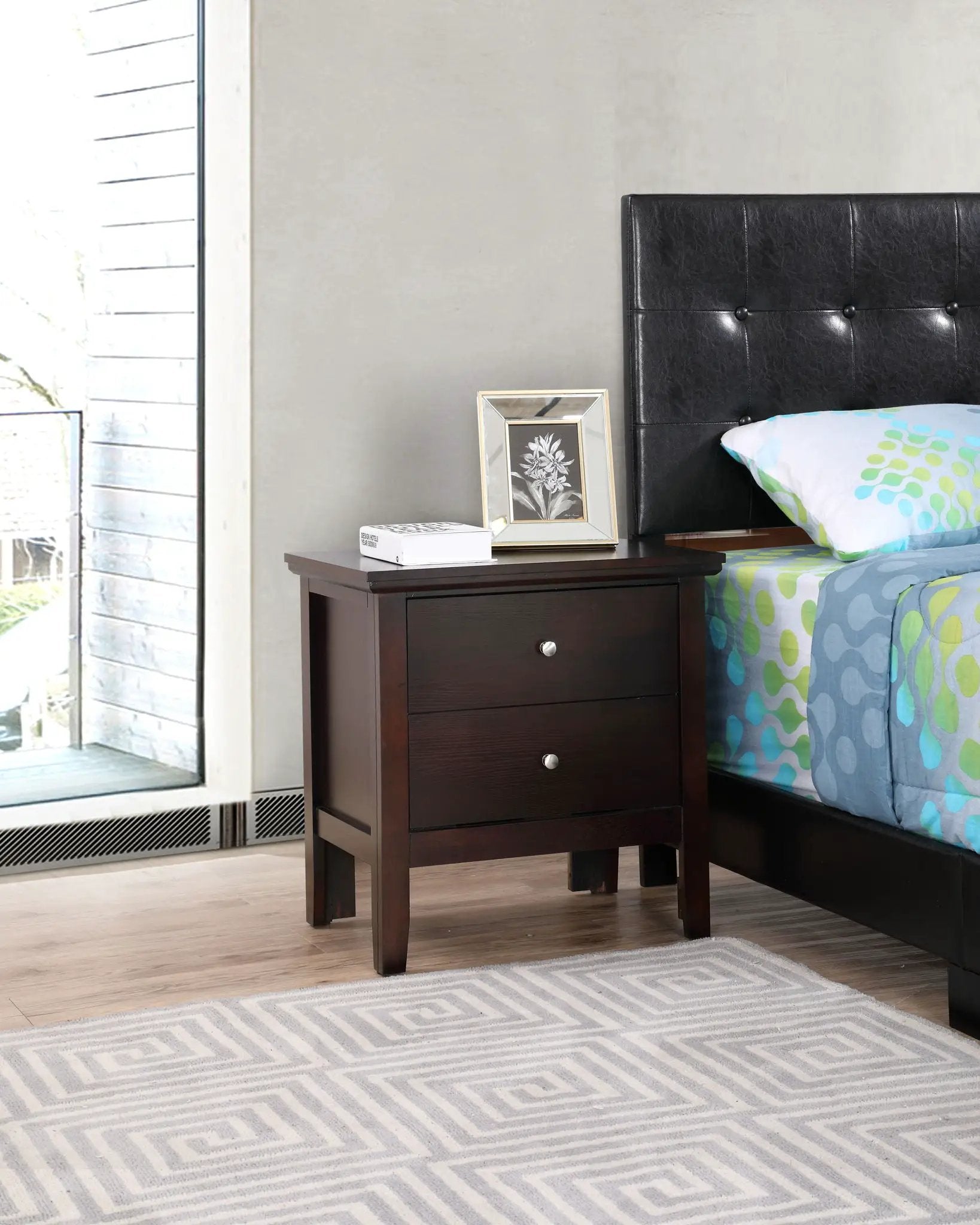 English Dovetailed Drawers Nightstand by Unique Piece Furniture