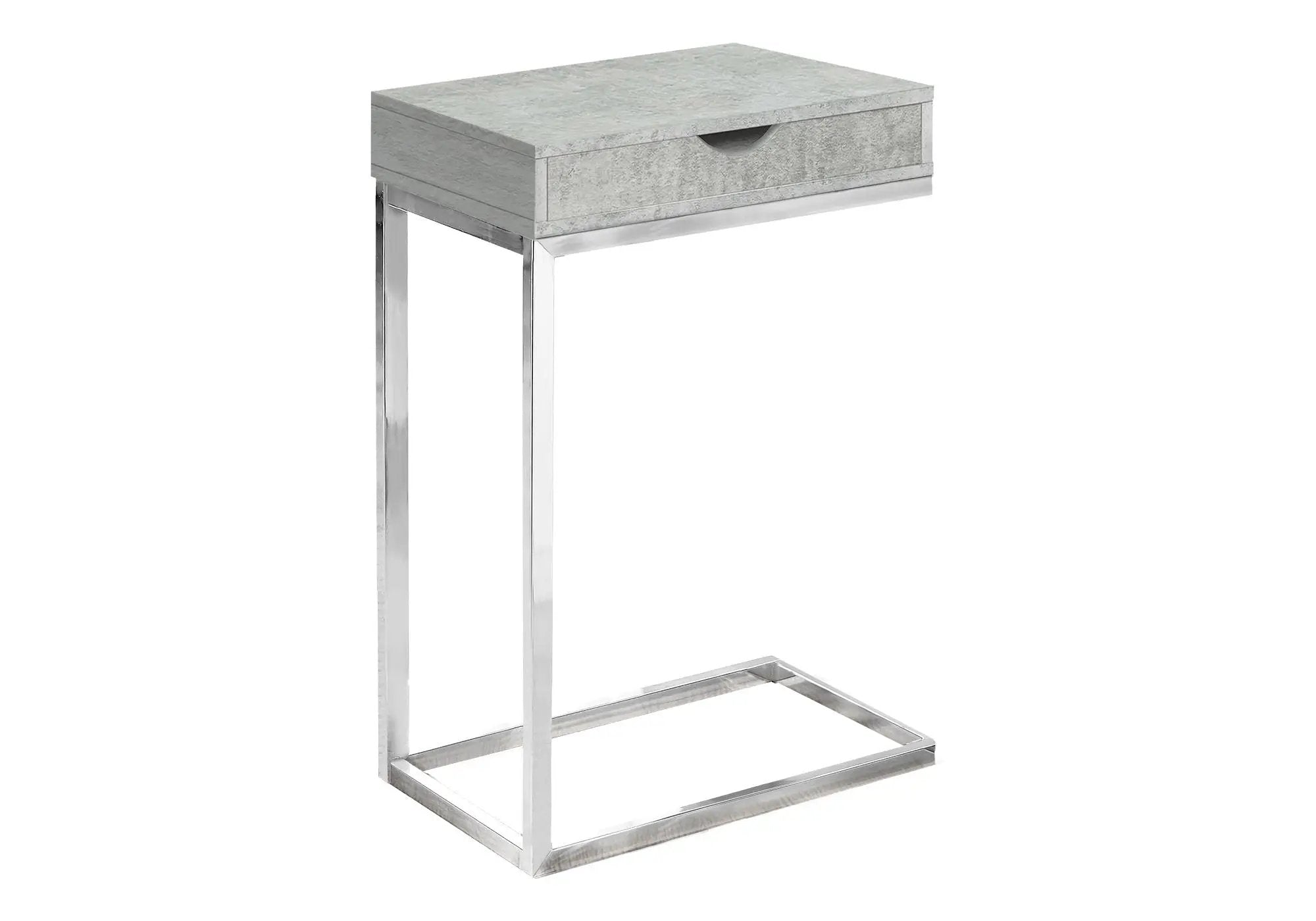 Accent Table, C - Shaped Contemporary Elegant Design by HouseOfZazla